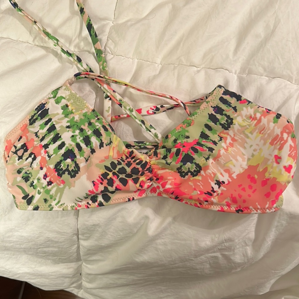 Aerie small, scoop bikini top